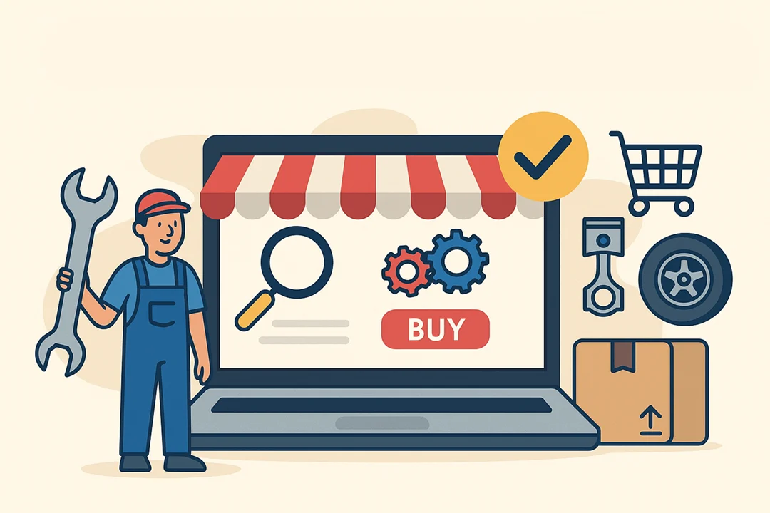 نکات خرید قطعات یدکی به صورت آنلاین